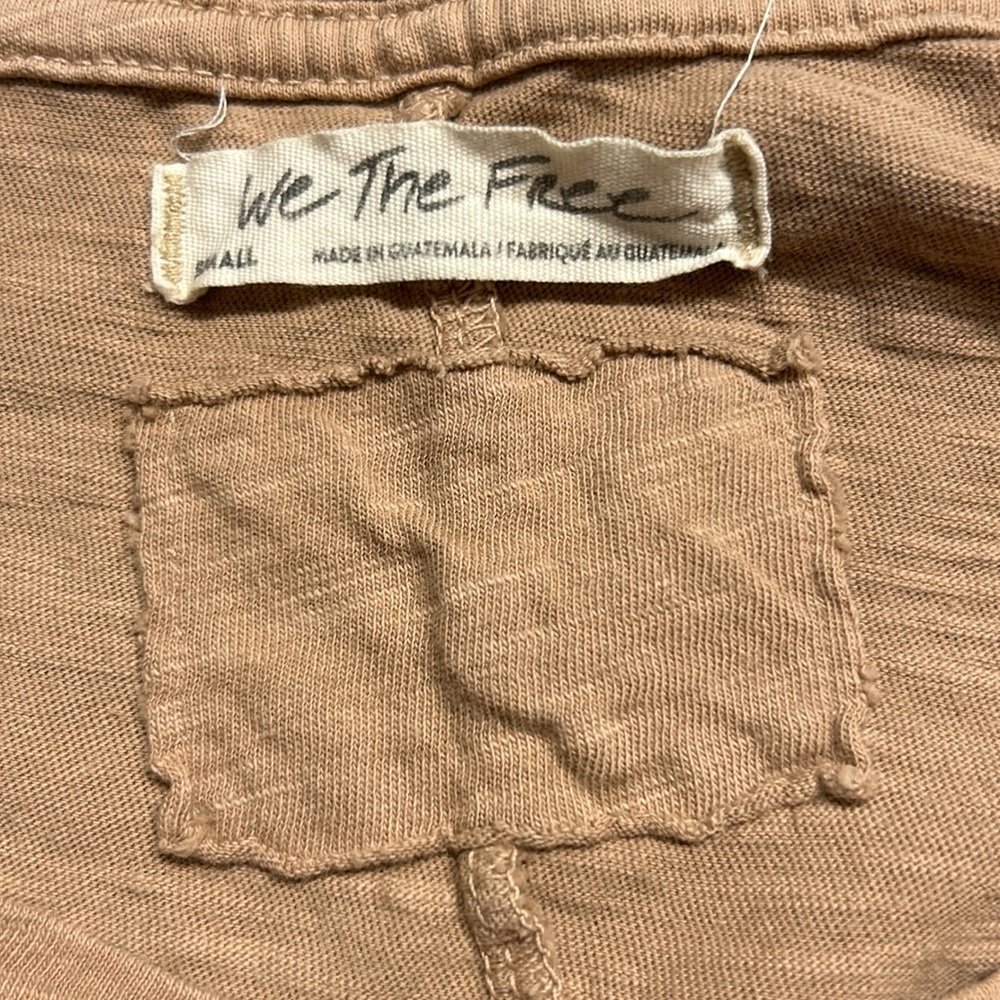 We The Free Tan Long Sleeve Tee - Picture 10 of 12